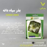 بذر گیاهان دارویی سیاهدانه عنبری بسته بندی خانگی