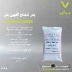 بذر اسفناج گلچین بذر GOLCHIN SEED پاکت 1 کیلویی و 10 کیلویی