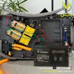 سمپاش شارژی دو پمپ همزن دار ونوس آبی 20 لیتری - Image 3