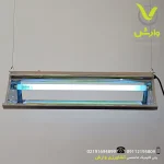چراغ سایلنت جذب حشرات با تله چسبی Deltrap مدل سقفی استیل SS260 - Image 4