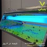 چراغ سایلنت جذب حشرات با تله چسبی Deltrap مدل سقفی استیل SS260 - Image 5