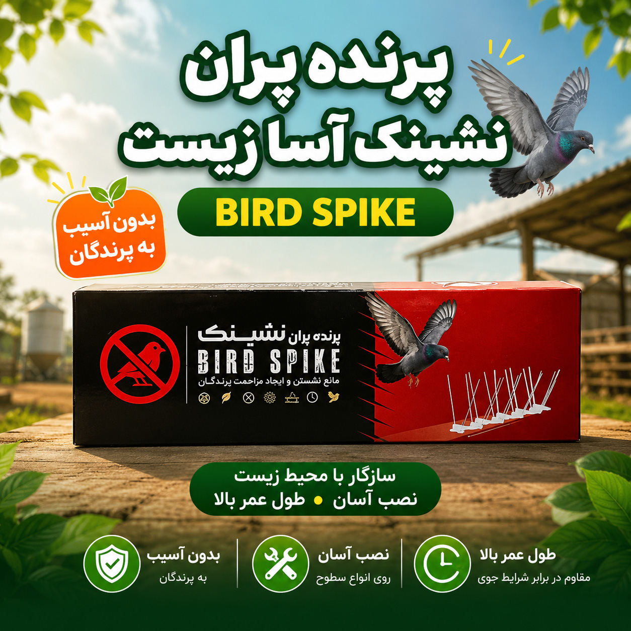 BIRD SPIKE 1