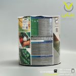 نوار تیپ آبیاری قطره ای 20 سانت یک بار فشار نقره ای 180 میکرون مشکی 1000 متری - Image 2