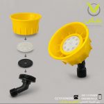 نازل خورشیدی دوشی 8 سوراخ رزوه بیرون - کد 829 - Image 2